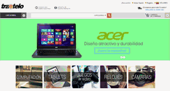 Desktop Screenshot of ec.traetelo.com