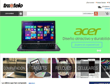 Tablet Screenshot of co.traetelo.com